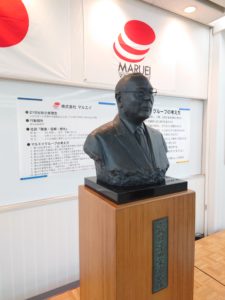 胸像制作／（株）マルエイ会長胸像納品設置【岐阜県岐阜市】