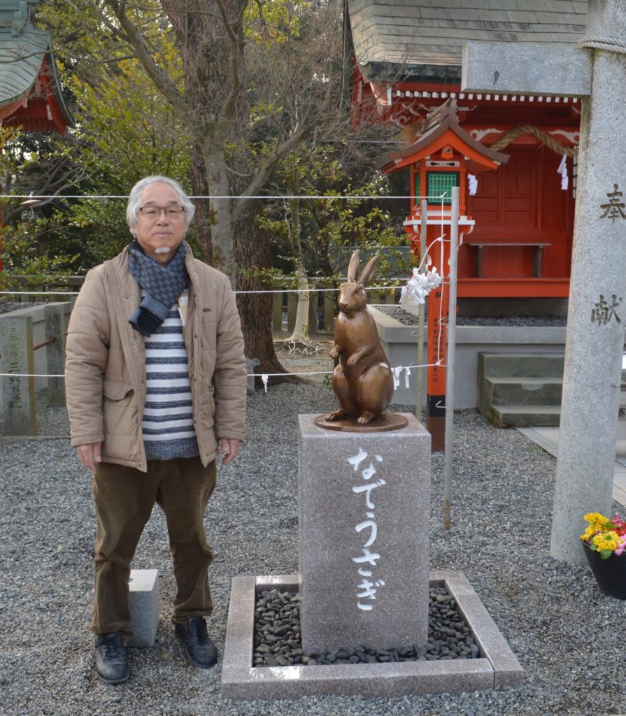 銅像／「なでうさぎ」について