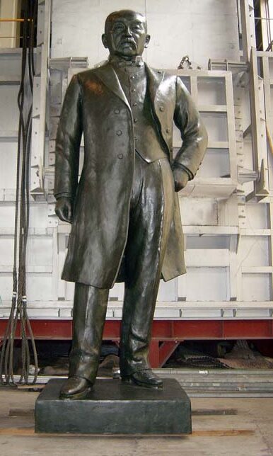 銅像／第4・６代内閣総理大臣／松方正義公【鹿児島市】