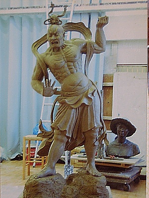 仏像【銅像】／仁王(阿)