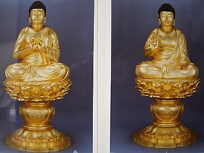 仏像【銅像】／奈良西大寺重要文化財四如来像復元【奈良県】