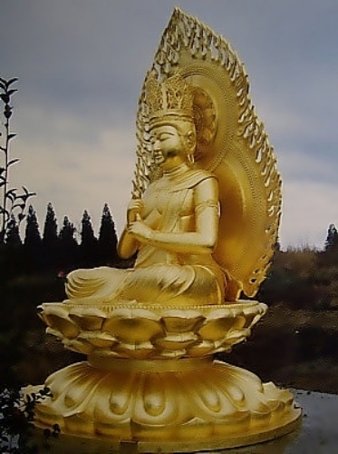 仏像【銅像】／大日如来坐像【360㎝／石川県】