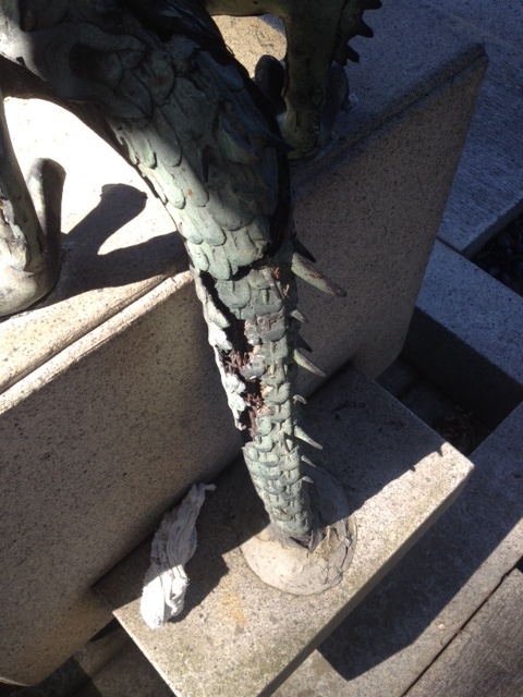 銅像の修理、修復(メンテナンス)の専門店