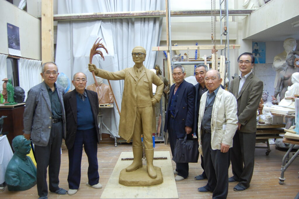 銅像制作／コシヒカリの生みの親、石墨慶一郎博士銅像建立へ【福井県丸岡町】