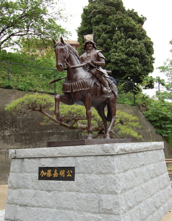 銅像制作／加藤嘉明公騎馬像建立【愛媛県松山市】