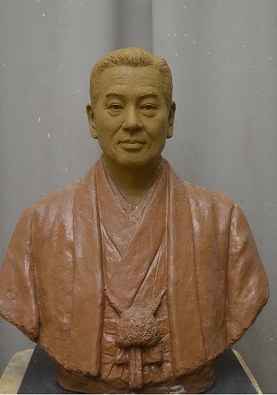 胸像/津崎源四郎翁の50年忌法要記念【青森県青森市】