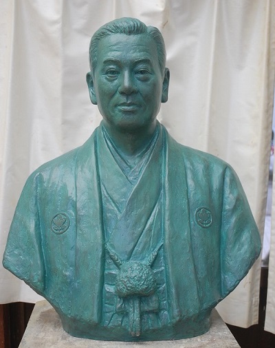 胸像/津崎源四郎翁の50年忌法要記念【青森県青森市】