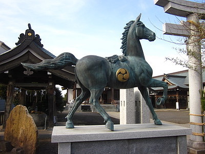 銅像/神馬銅像製作所 (有)田畑功彫刻研究所【日展審査員作】