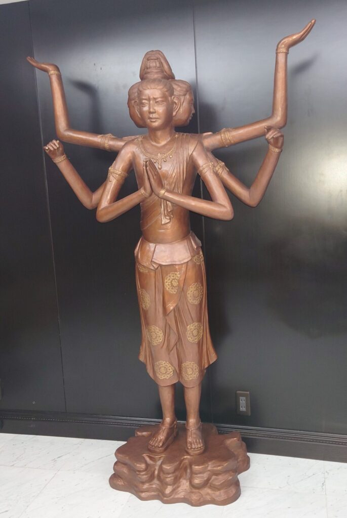 銅像／阿修羅像建立【６尺・東京都国立市】