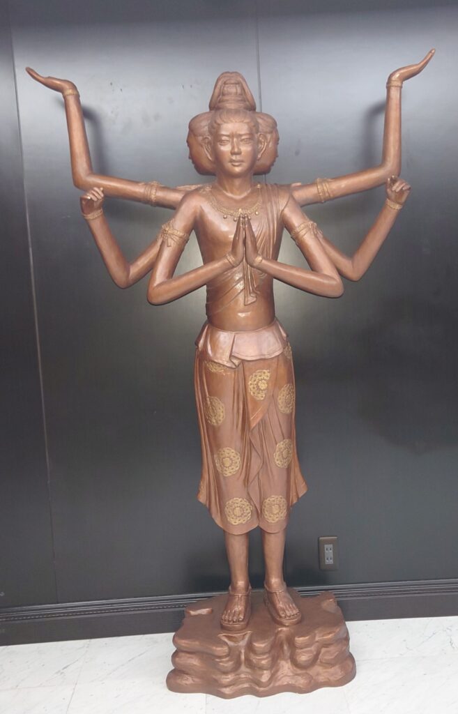 銅像／阿修羅像建立【６尺・東京都国立市】