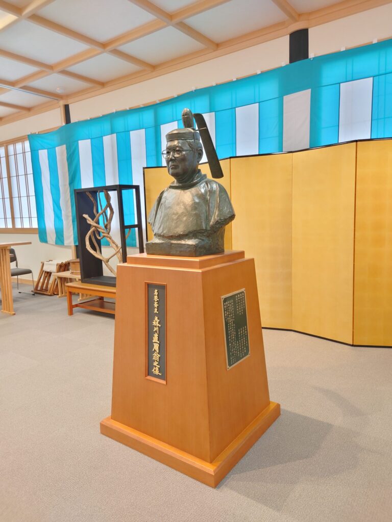 胸像／（宗）祖霊社　名誉斎主　森川周直翁の胸像建立【三重県伊勢市】　