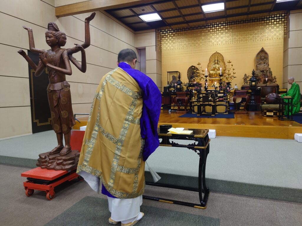 銅像／阿修羅像建立【６尺・東京都国立市】